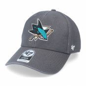 47 Brand - NHL Grå adjustable Keps - San Jose Sharks Legend Mvp Charcoal Adjustable @ Hatstore