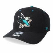 47 Brand - NHL Svart adjustable Keps - San Jose Sharks Audible 47 Mvp Light Black/Teal Adjustable @ Hatstore