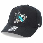 47 Brand - NHL Svart flexfit Keps - San Jose Sharks Contender Black Flexfit @ Hatstore