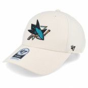 47 Brand - NHL Vit adjustable Keps - San Jose Sharks NHL'47 Mvp Natural Adjustable @ Hatstore