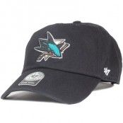 47 Brand - San Jose Sharks Clean Up Black Flexfit