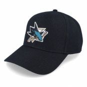 American Needle - NHL Svart adjustable Keps - San Jose Sharks Stadium Black Adjustable @ Hatstore