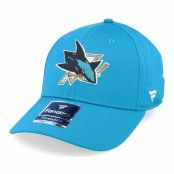 Fanatics - NHL Blå flexfit Keps - San Jose Sharks Core Active Blue Flexfit @ Hatstore