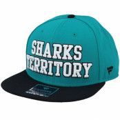 Fanatics - NHL Blå snapback Keps - San Jose Sharks Hometown Active Blue/Black Snapback @ Hatstore