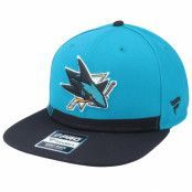 Fanatics - NHL Blå snapback Keps - San Jose Sharks Locker Room Active Blue Snapback @ Hatstore