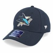 Fanatics - NHL Svart adjustable Keps - San Jose Sharks Core Black Adjustable @ Hatstore