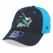 Fanatics - NHL Svart flexfit Keps - San Jose Sharks Speed Black/Blue Flexfit - Fanatics @ Hatstore