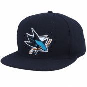 Fanatics - NHL Svart snapback Keps - San Jose Sharks Value Core Black Snapback @ Hatstore