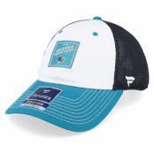 Fanatics - NHL Vit trucker Keps - San Jose Sharks Block Party Dad Cap Active Blue/White Trucker @ Hatstore