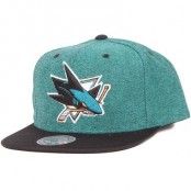 Mitchell & Ness - Denim Harry San Jose Sharks Green Snapback