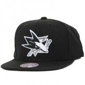 Mitchell & Ness - San Jose Sharks Black White Snapback