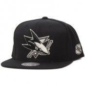 Mitchell & Ness - San Jose Sharks Metallic Logo Snapback