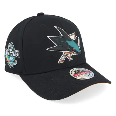 Mitchell&Ness - NHL Svart adjustable Keps - Hatstore Exclusive x San Jose Sharks Fan Fair Black Adjustable @ Hatstore
