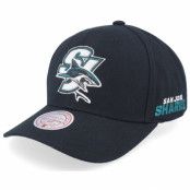 Mitchell&Ness - NHL Svart adjustable Keps - San Jose Sharks Icon Grail Pro Black Adjustable @ Hatstore