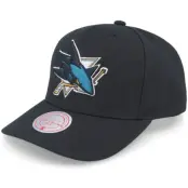 Mitchell&Ness - NHL Svart adjustable Keps - San Jose Sharks Team Ground 2.0 Pro Black Adjustable @ Hatstore