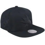 Mitchell&Ness - NHL Svart snapback Keps - San Jose Sharks Black Pearl Snapback @ Hatstore