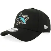 New Era - NHL Svart adjustable Keps - Kids Hatstore Exclusive x San Jose Sharks 9FORTY Black A-frame Adjustable @ Hatstore