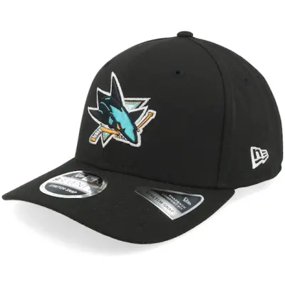 New Era - NHL Svart adjustable Keps - San Jose Sharks NHL Team 9SEVENTY Black Adjustable @ Hatstore