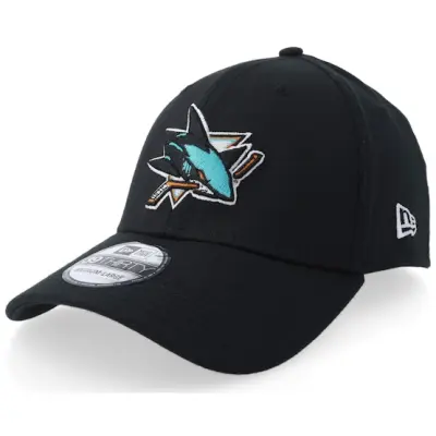 New Era - NHL Svart flexfit Keps - Hatstore Exclusive x San Jose Sharks 39THIRTY Black Flexfit @ Hatstore