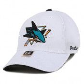 Keps San Jose Sharks Fo Structure Flexfit - Reebok - Vit Flexfit