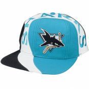 Twins Enterprise - NHL Blå snapback Keps - San Jose Sharks Vortex NHL Vintage Teal/Black Snapback @ Hatstore