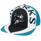 Twins Enterprise - NHL Svart snapback Keps - San Jose Sharks Allover2 NHL Vintage Snapback @ Hatstore