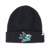 Mössa San Jose Sharks Raised Knit Black Cuff - 47 Brand - Svart Uppvikt