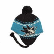 Mössa San Jose Sharks Faceoff Tassle Knit Pom - Reebok - Svart Tofs