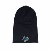 Mitchell&Ness - NHL Svart balaclava Beanie - San Jose Sharks Tailgate Knit Black Balaclava @ Hatstore