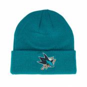 Outerstuff - NHL Blå cuff Beanie - Kids San Jose Sharks Knit Beanie Blustery Cuff @ Hatstore