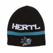 Reebok - NHL Svart traditionalbeanie Beanie - Hertl 48 Reverse Knit @ Hatstore