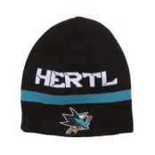 Reebok - NHL Svart traditionalbeanie Beanie - Hertl 48 Reverse Knit @ Hatstore