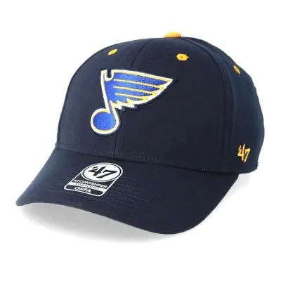47 Brand - NHL Blå flexfit Keps - St. Louis Blues Kickoff 47 Contender Navy Flexfit @ Hatstore