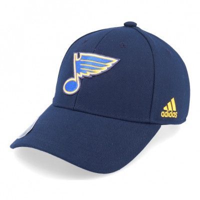 Adidas - NHL Blå adjustable Keps - St. Louis Blues NHL Wool Struct. Navy Blue Adjustable @ Hatstore