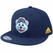 Adidas - NHL Blå Keps - St. Louis Blues Mascot Flat Brim Navy Snapback @ Hatstore