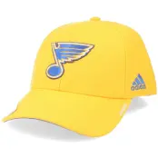Adidas - NHL Gul flexfit Keps - St. Louis Blues Coach Structured Yellow Flexfit @ Hatstore