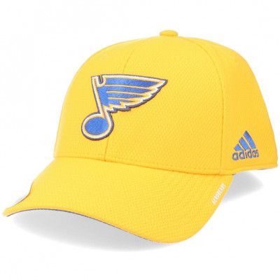 Adidas - NHL Gul flexfit Keps - St. Louis Blues Coach Structured Yellow Flexfit @ Hatstore