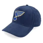 American Needle - NHL Blå adjustable Keps - St. Louis Blues Corduroy Valin Navy A-frame Adjustable @ Hatstore