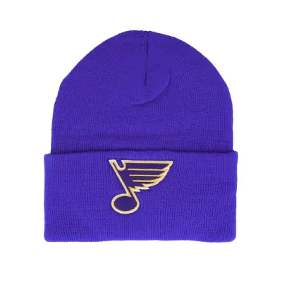 American Needle - NHL Blå cuff Beanie - St. Louis Blues Knit NHL Royal Cuff @ Hatstore