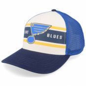 American Needle - NHL Blå trucker Keps - St. Louis Blues Sinclair Navy/Ivory Trucker @ Hatstore