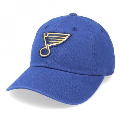 American Needle - NHL Blå unconstructed Keps - St. Louis Blues Blue Line Royal Dad Cap @ Hatstore