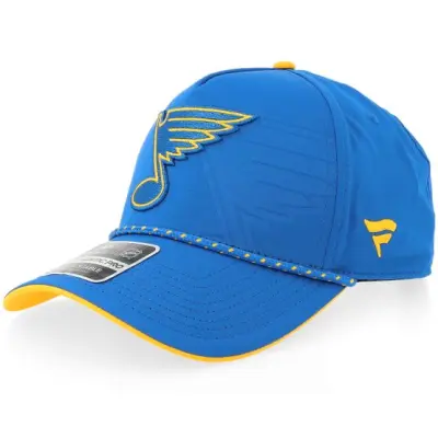Fanatics - NHL Blå adjustable Keps - St. Louis Blues Draft 1 Blue/Yellow Gold A-Frame Adjustable @ Hatstore