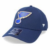 Fanatics - NHL Blå adjustable Keps - St. Louis Blues Primary Logo Core Velcro Strap Navy Adjustable @ Hatstore