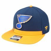 Fanatics - NHL Blå snapback Keps - St. Louis Blues Locker Room Athl Navy Snapback @ Hatstore