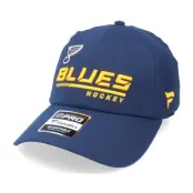 Fanatics - NHL Blå unconstructed Keps - St. Louis Blues Locker Room Dad Cap Athl Navy Dad Cap @ Hatstore