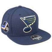 Mitchell&Ness - NHL Blå fitted Keps - St. Louis Blues Vintage Blue Fitted @ Hatstore