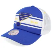 Mitchell&Ness - NHL Blå trucker Keps - St. Louis Blues Sideline Vintage Blue/White Trucker @ Hatstore