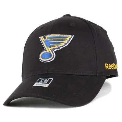 Reebok - NHL Svart flexfit Keps - St. Louis Blues BL Black Flexfit @ Hatstore