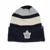 47 Brand - NHL Blå cuff Beanie - Toronto Maple Leafs Clubhouse Jennings Beanie Navy/White/Grey Cuff @ Hatstore