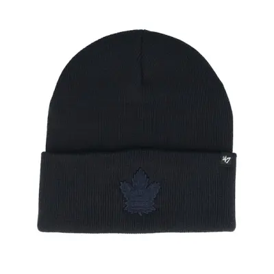 47 Brand - NHL Blå cuff Beanie - Toronto Maple Leafs Haymaker 47 Navy Knit Cuff @ Hatstore